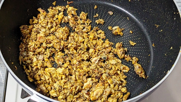 鯖缶スパイスチャーハンのレシピ