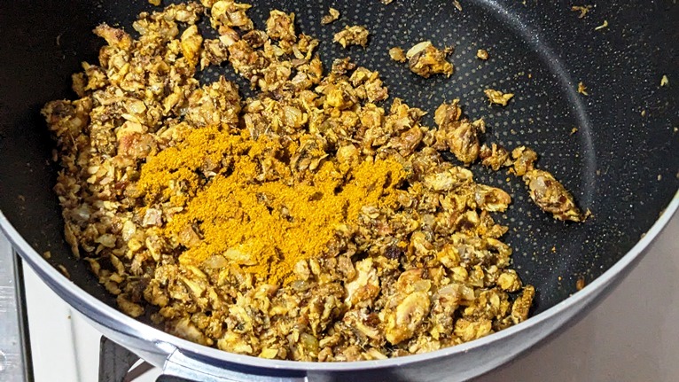 鯖缶スパイスチャーハンのレシピ