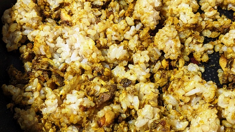 鯖缶スパイスチャーハンのレシピ
