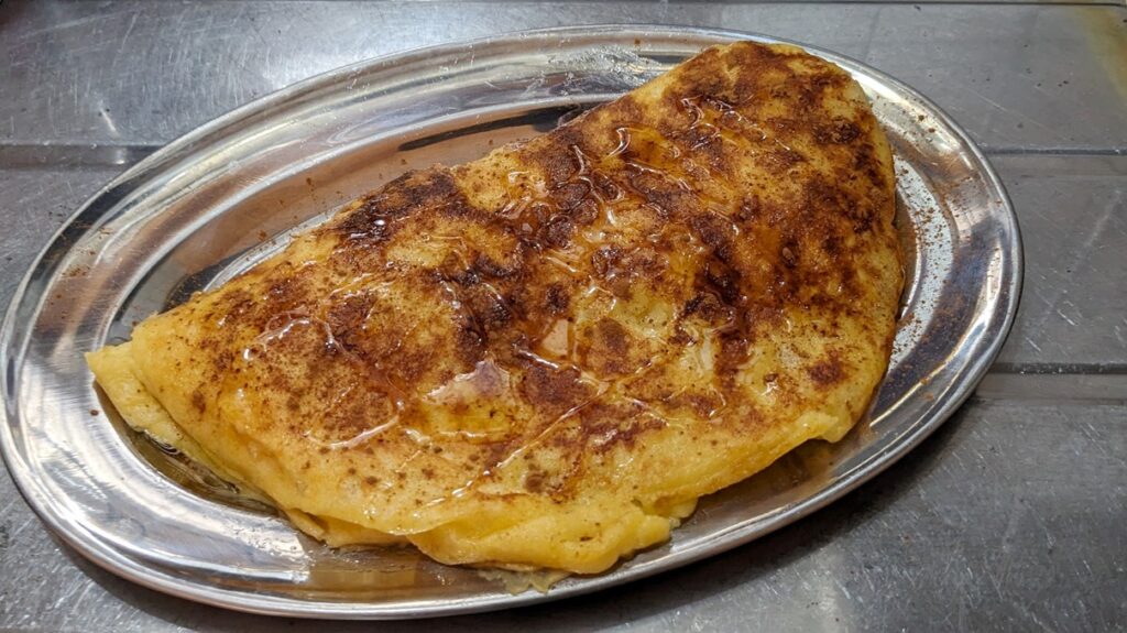 餅パンケーキレシピ完成
