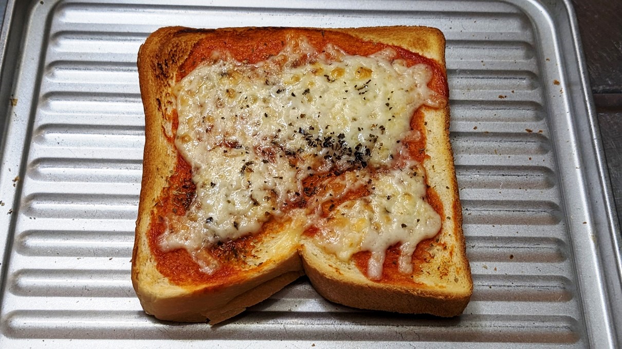 チーズピザトーストレシピ