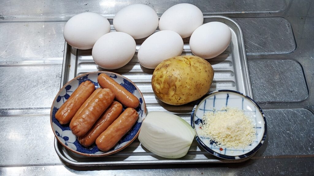 スパニッシュオムレツのレシピ