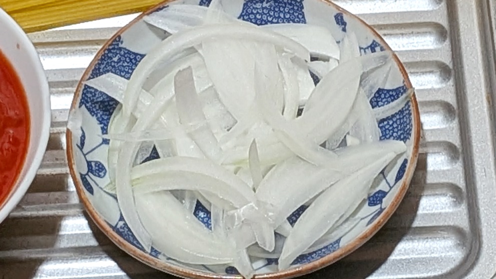 あらごしトマトとナスのパスタ